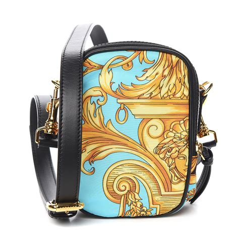 versace baroque print history|Versace baroque shoulder bag.